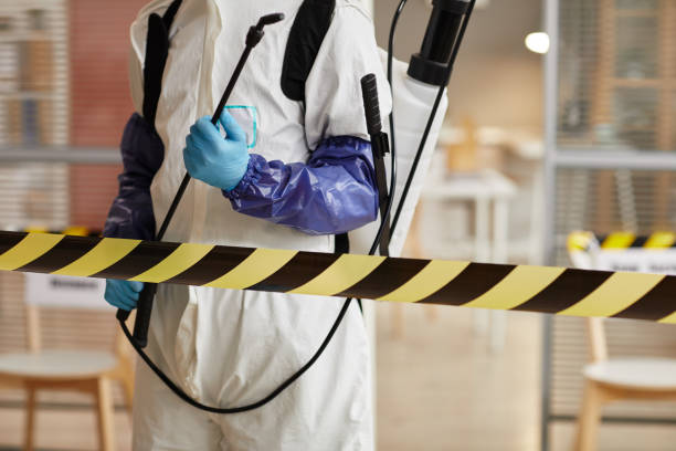 Professional Biohazard technician working in Stevinson, CA